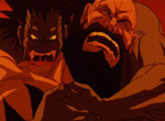 Blanka contre Zangief